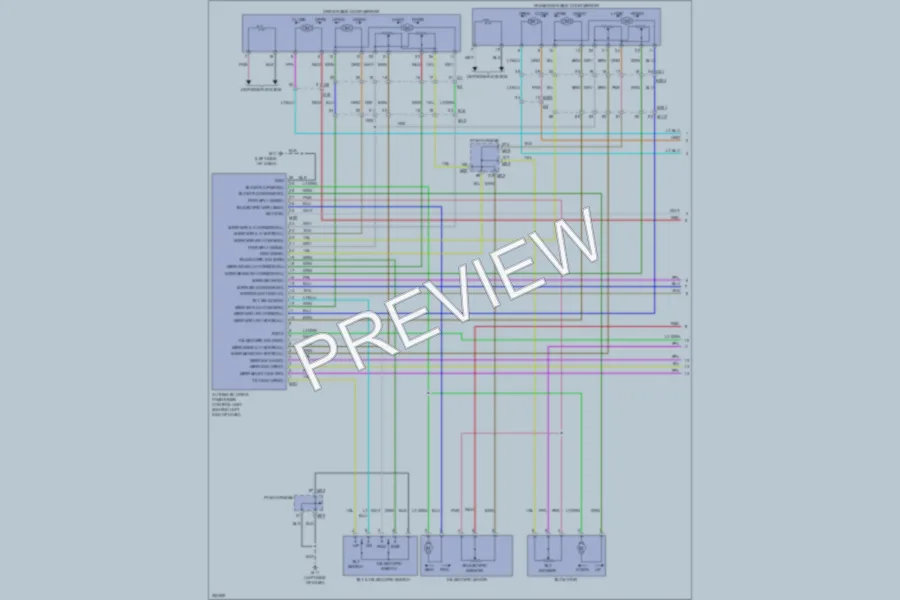 2011 Infiniti M37 Memory Systems wiring diagram preview