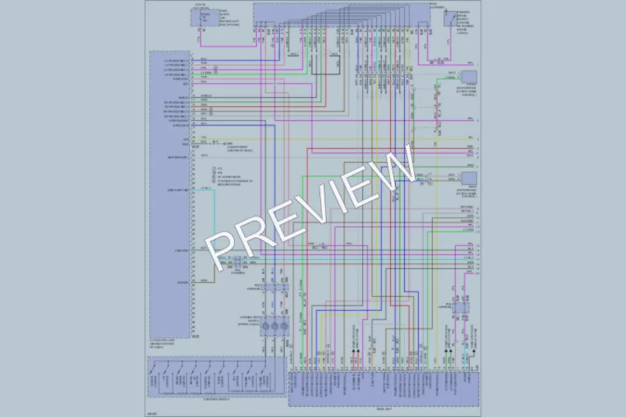 2011 Infiniti M37 Radio wiring diagram preview