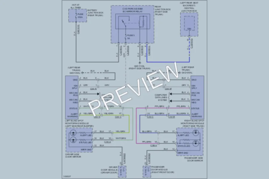 2011 Jaguar XJLSupersport Navigation wiring diagram preview
