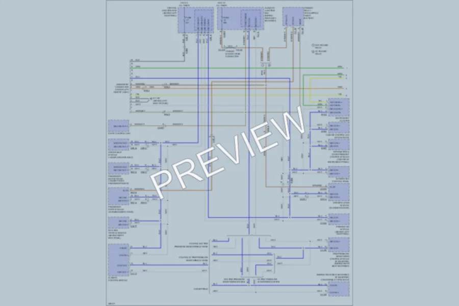 2011 Jaguar XK Computer Data Lines wiring diagram preview