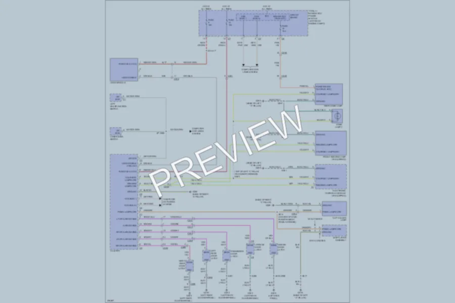 2011 Jeep Compass Interior Lights wiring diagram preview