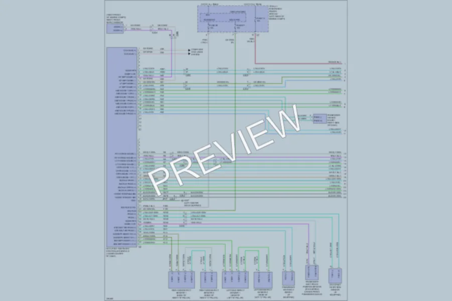 2011 Jeep Compass Supplemental Restraints wiring diagram preview