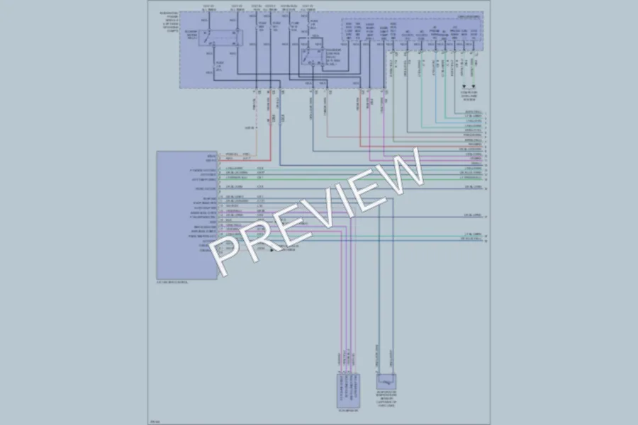 2011 Jeep GrandCherokee Air Conditioning wiring diagram preview