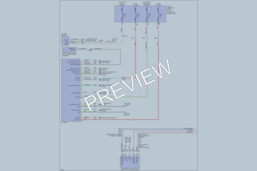 2011 Jeep GrandCherokee Instrument Cluster wiring diagram preview