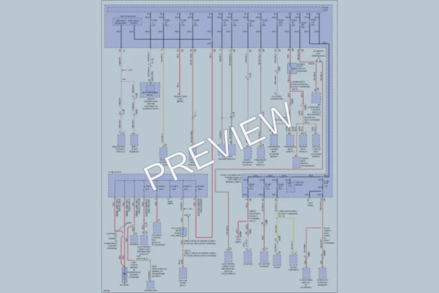 2011 Jeep GrandCherokee Power Distribution wiring diagram preview