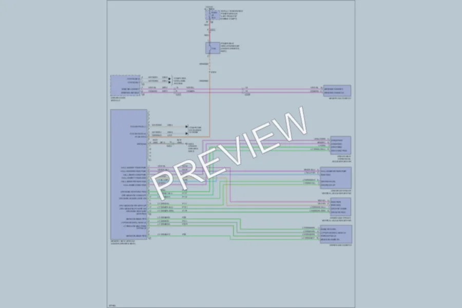 2011 Jeep Liberty Memory Systems wiring diagram preview