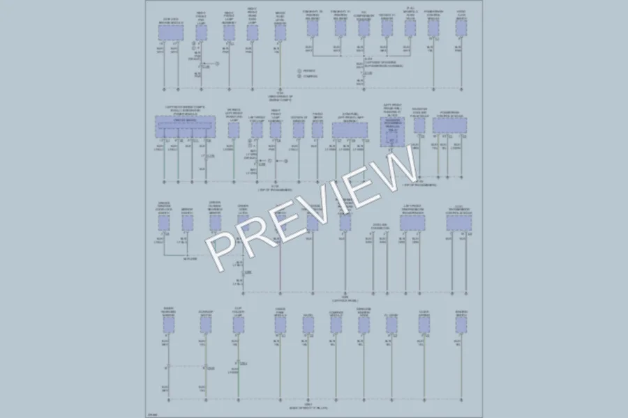 2011 Jeep Patriot Ground Distribution wiring diagram preview