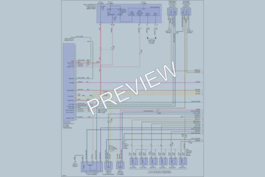 2011 Jeep Wrangler Engine Performance wiring diagram preview