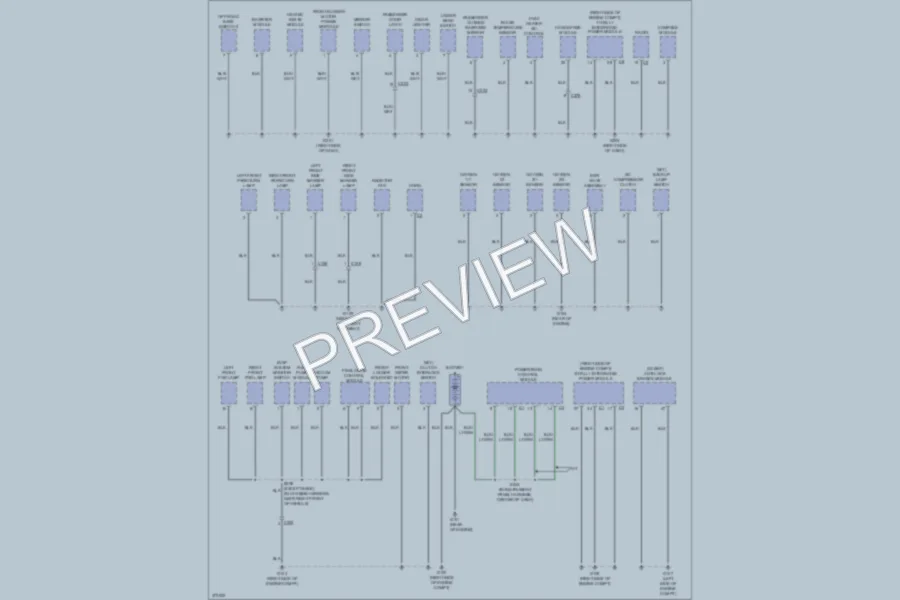 2011 Jeep Wrangler Ground Distribution wiring diagram preview