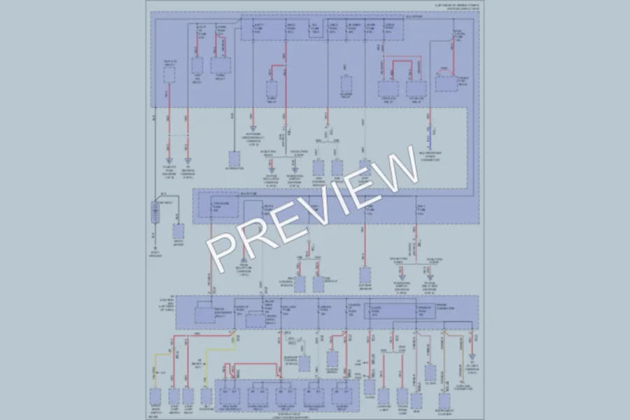 2011 Kia Forte Power Distribution wiring diagram preview