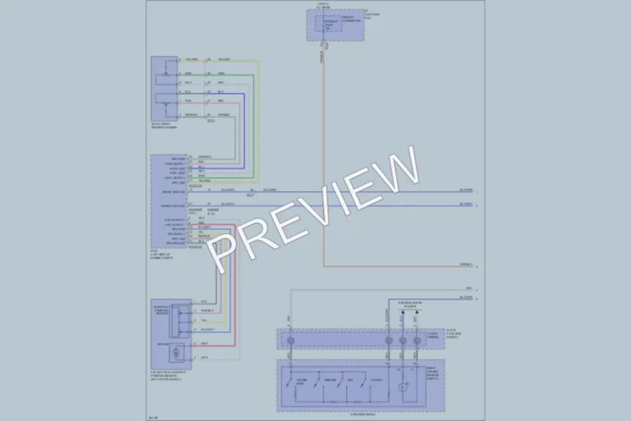 2011 Kia Optima Cruise Control wiring diagram preview