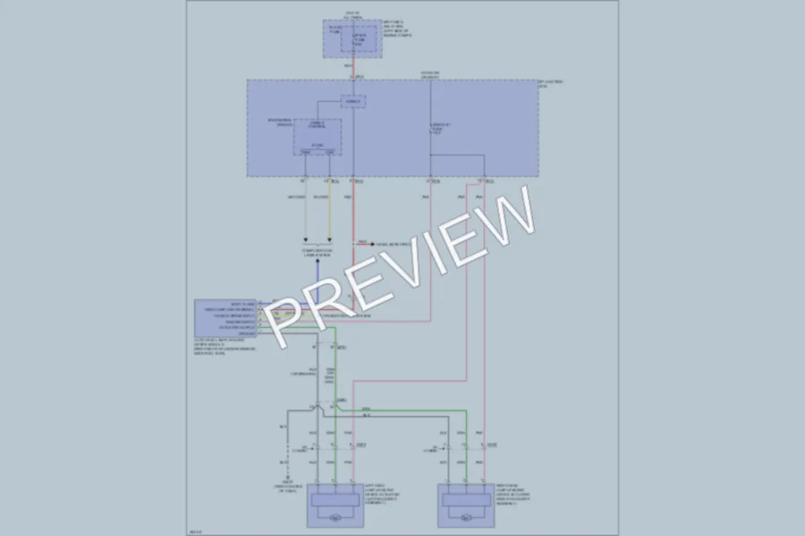 2011 Kia Optima Headlights wiring diagram preview