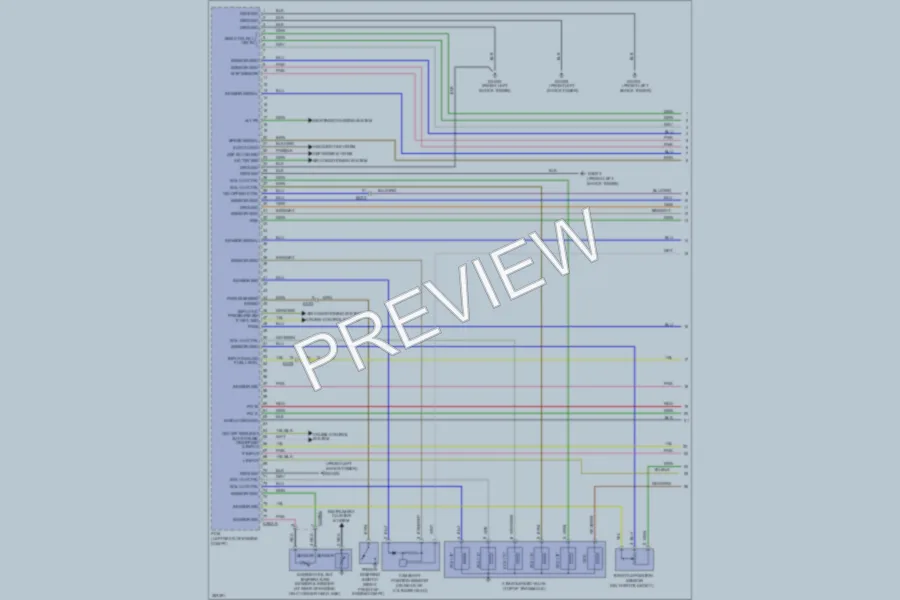 2011 Kia Rio Engine Performance wiring diagram preview