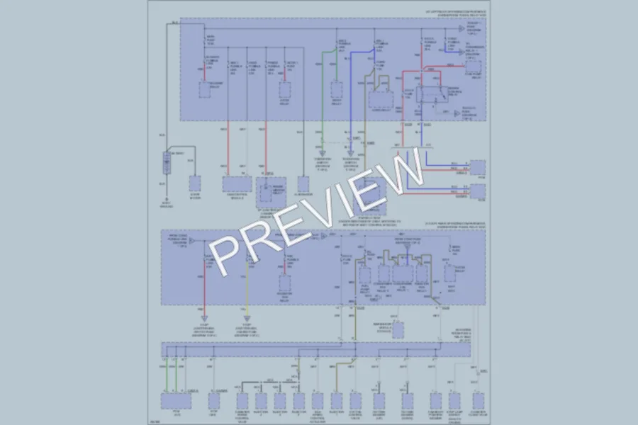 2011 Kia Rio5 Power Distribution wiring diagram preview
