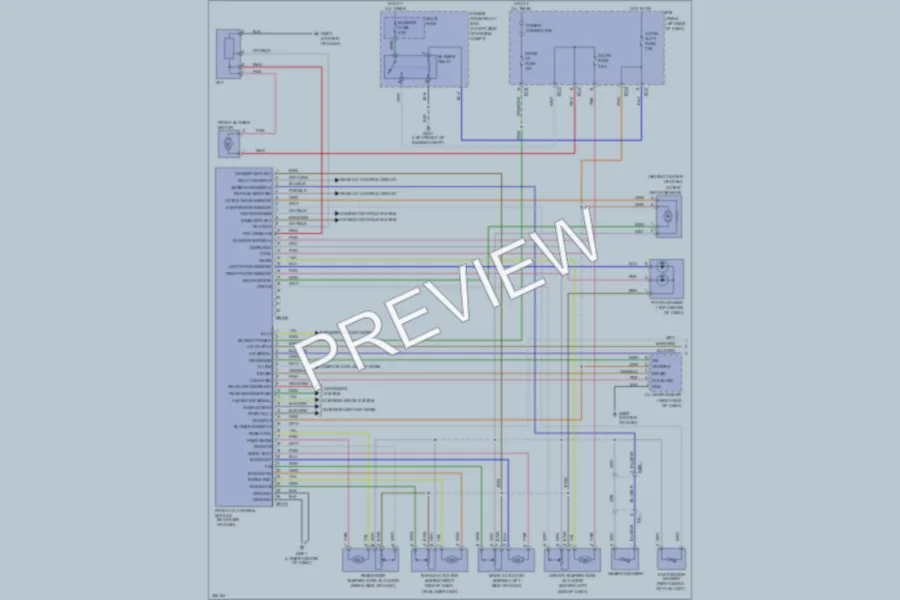 2011 Kia Sorento Air Conditioning wiring diagram preview