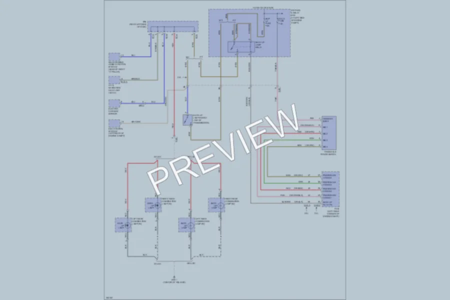 2011 Kia Sorento Exterior Lights wiring diagram preview