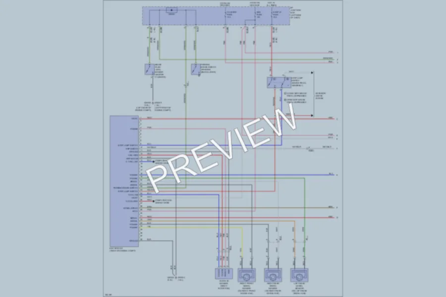 2011 Kia Soul Anti Lock Brakes wiring diagram preview