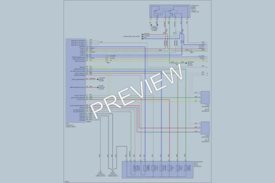 2011 Kia Soul Transmission wiring diagram preview