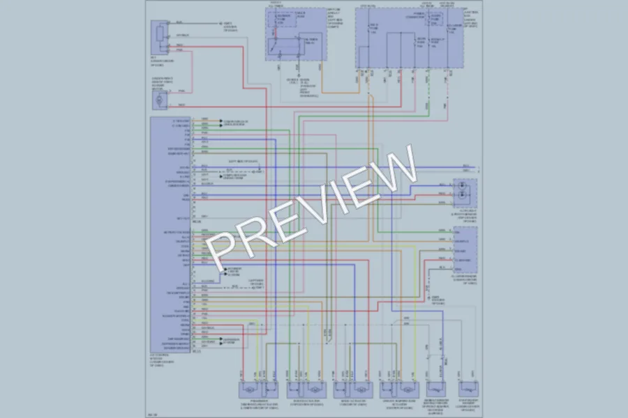 2011 Kia Sportage Air Conditioning wiring diagram preview