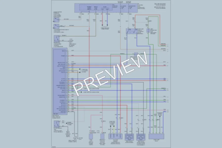 2011 Kia Sportage Anti Lock Brakes wiring diagram preview