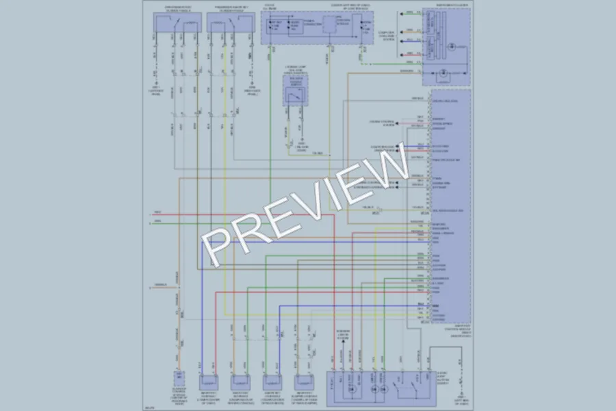 2011 Kia Sportage Anti Theft wiring diagram preview