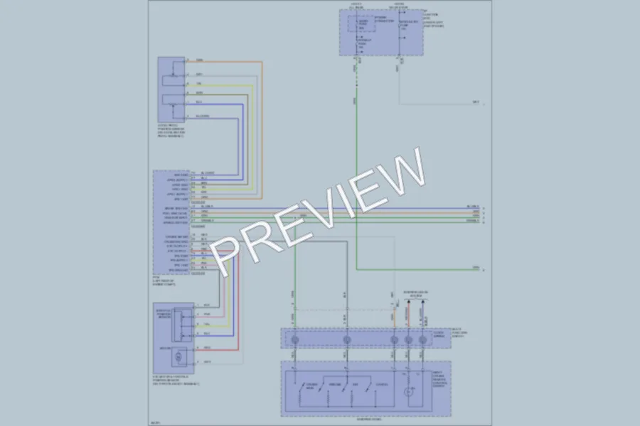 2011 Kia Sportage Cruise Control wiring diagram preview