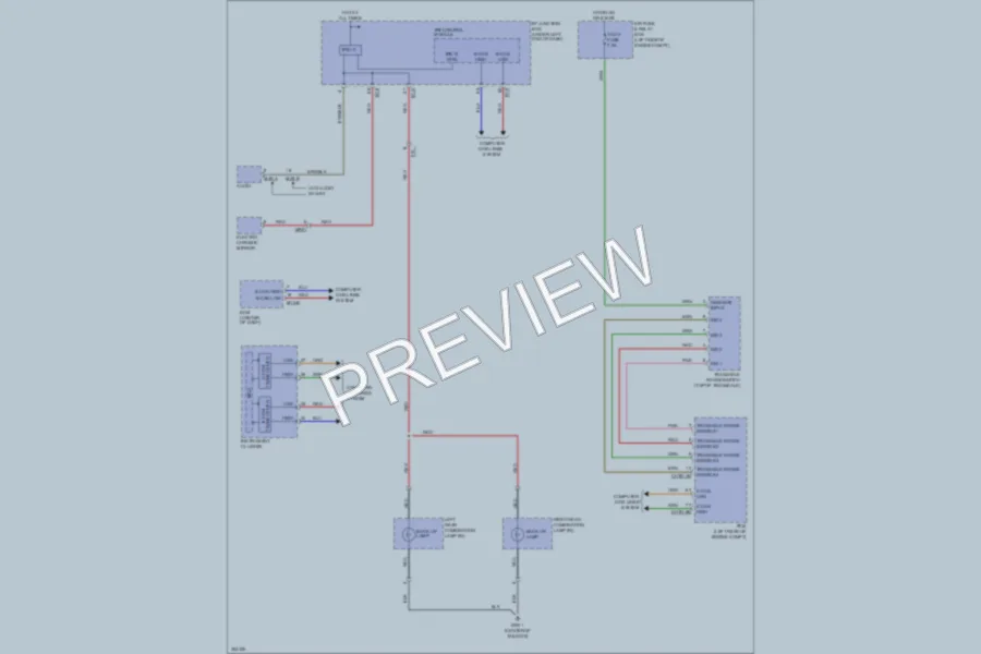 2011 Kia Sportage Exterior Lights wiring diagram preview