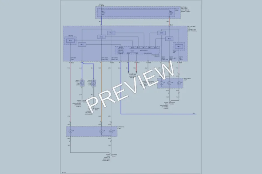 2011 Kia Sportage Headlights wiring diagram preview