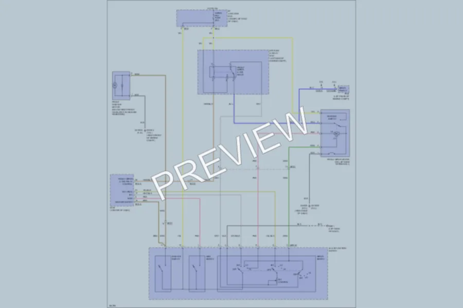 2011 Kia Sportage Wiper Washer wiring diagram preview
