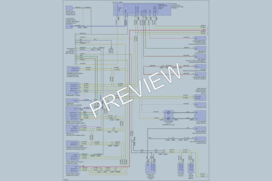 2011 LandRover RangeRover Computer Data Lines wiring diagram preview