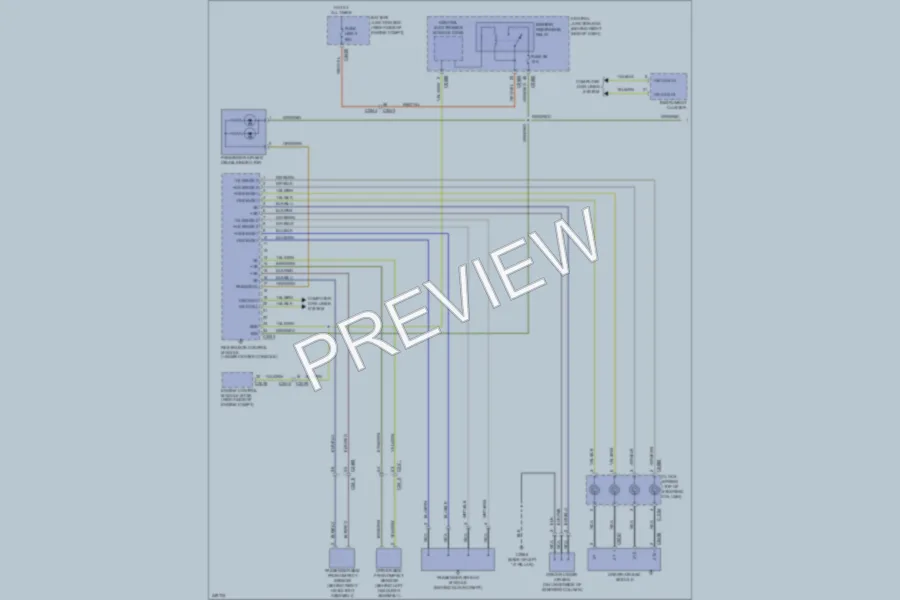 2011 LandRover RangeRover Supplemental Restraints wiring diagram preview