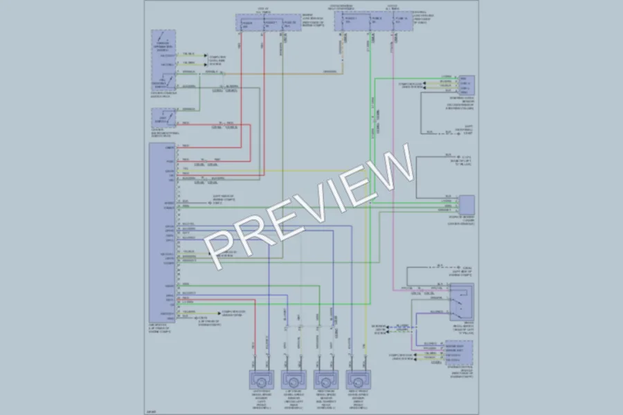 2011 LandRover RangeRoverSport Anti Lock Brakes wiring diagram preview