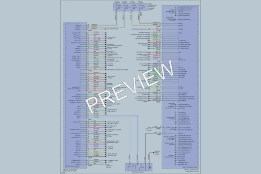 2011 LandRover RangeRoverSport Body Control Modules wiring diagram preview