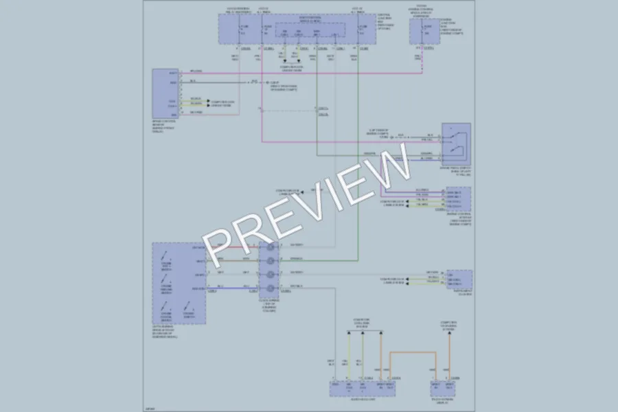 2011 LandRover RangeRoverSport Cruise Control wiring diagram preview