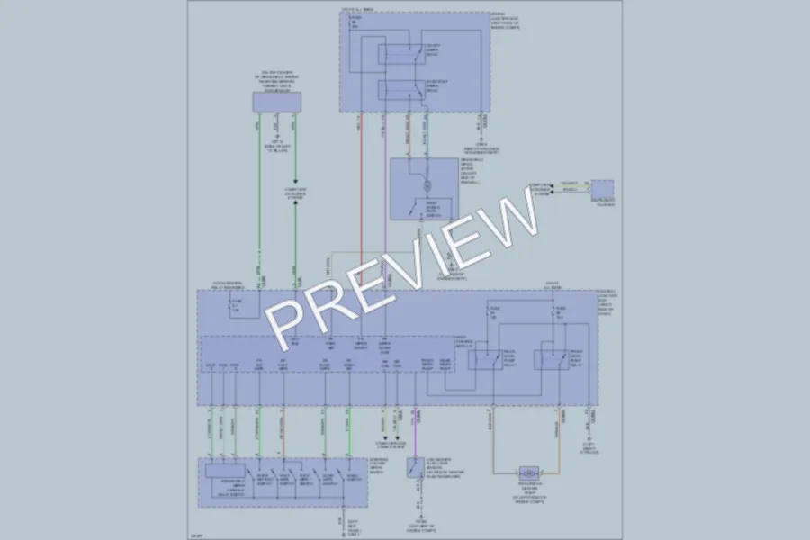 2011 LandRover RangeRoverSport Wiper Washer wiring diagram preview