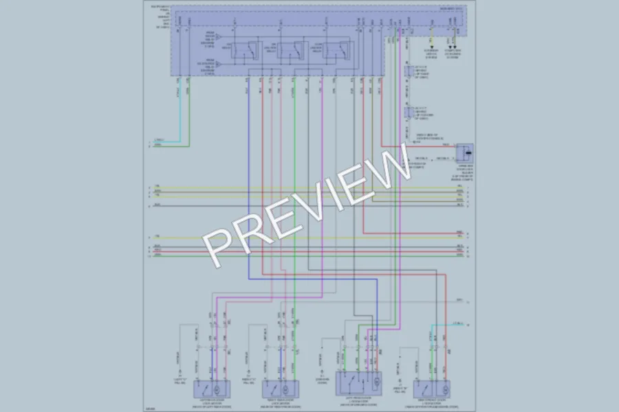 2011 Lexus CT200h Anti Theft wiring diagram preview