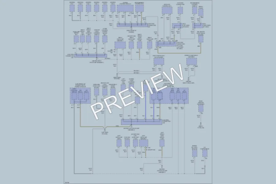 2011 Lexus ES350 Ground Distribution wiring diagram preview