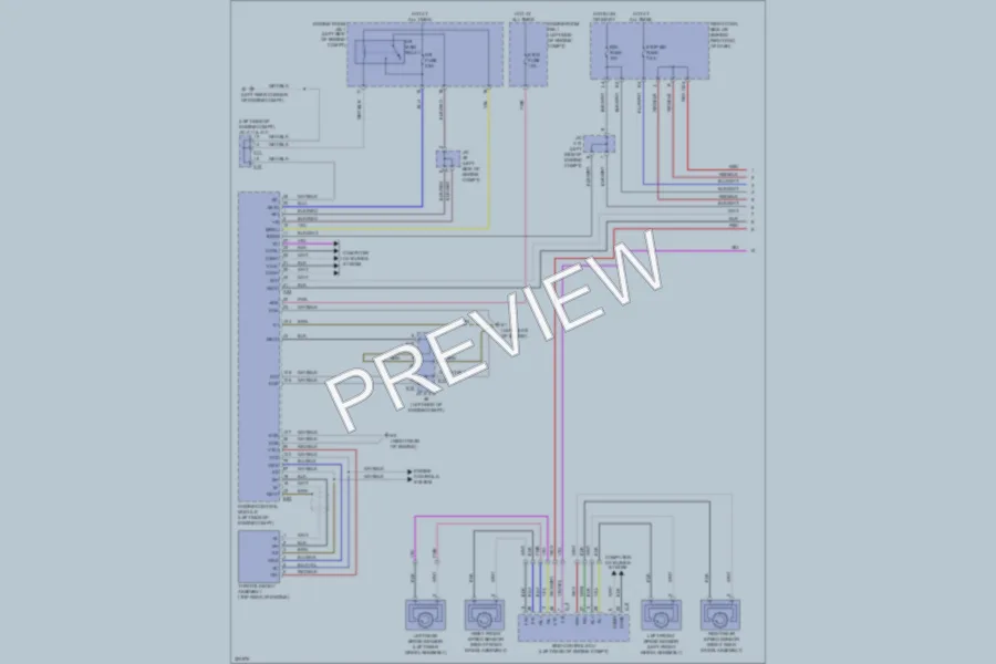 2011 Lexus GS450h Cruise Control wiring diagram preview