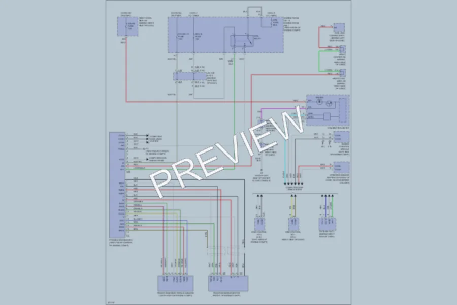 2011 Lexus GS460 Electronic Power Steering wiring diagram preview