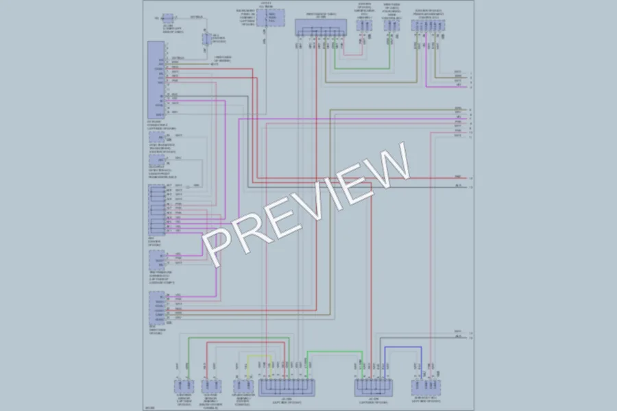 2011 Lexus GX460 Computer Data Lines wiring diagram preview