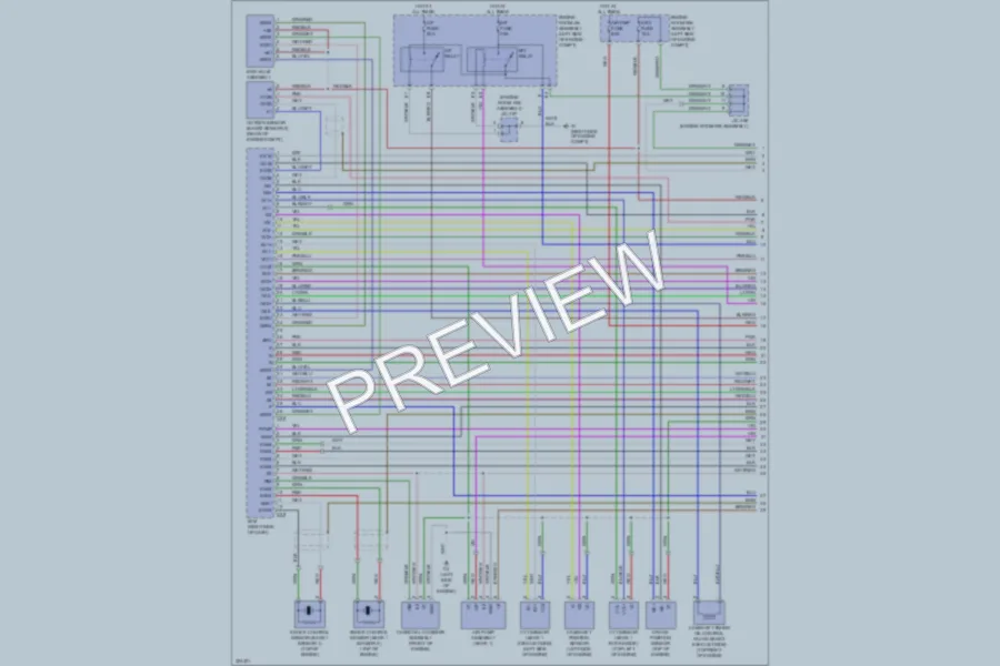 2011 Lexus GX460 Engine Performance wiring diagram preview