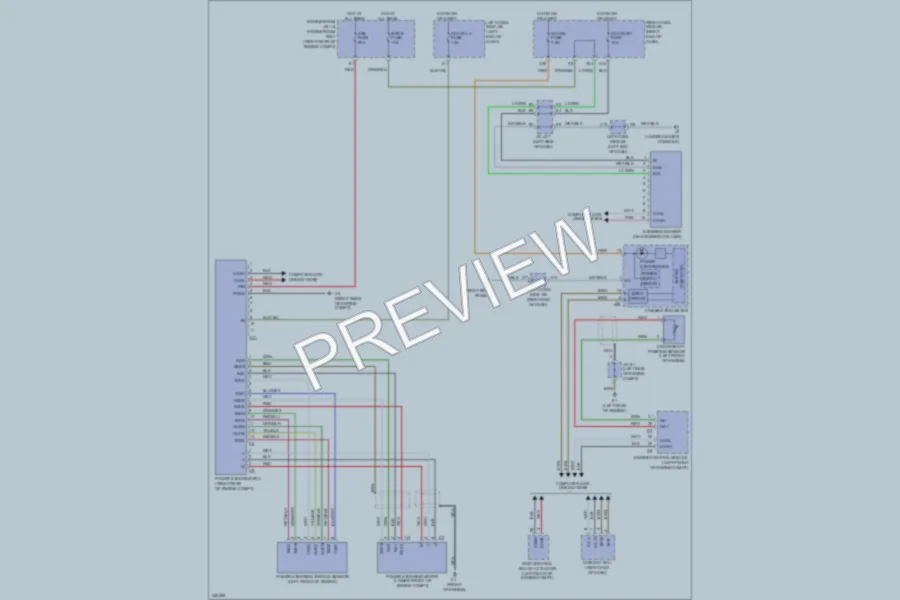 2011 Lexus IS250 Electronic Power Steering wiring diagram preview