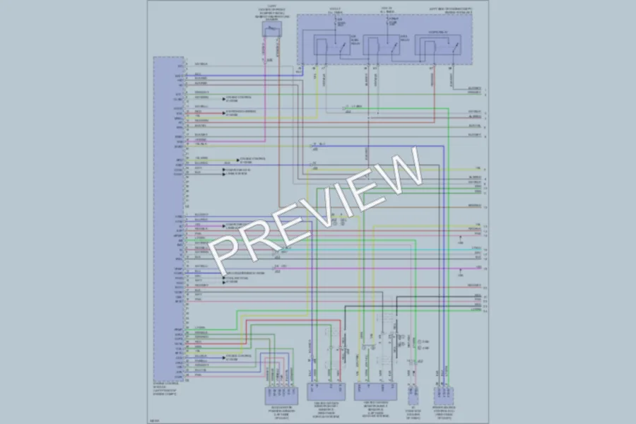 2011 Lexus IS250 Engine Performance wiring diagram preview