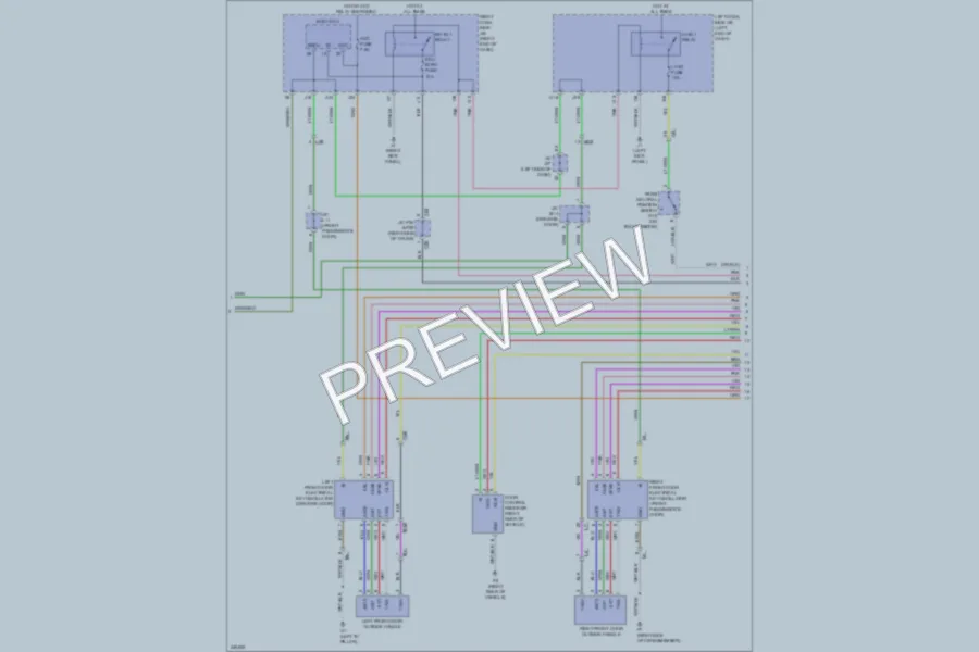 2011 Lexus IS350 Anti Theft wiring diagram preview
