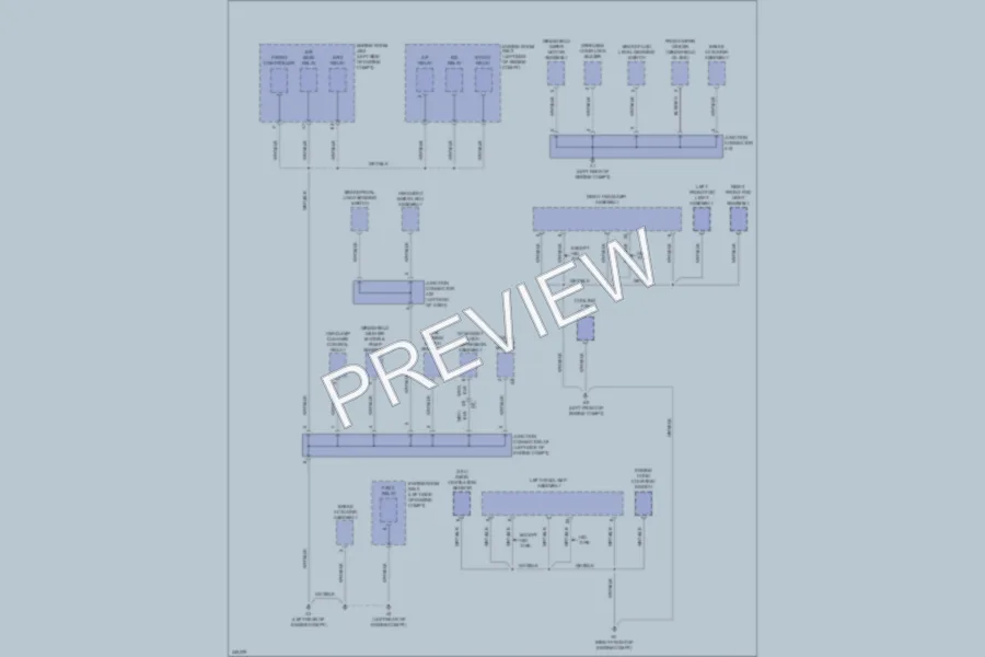 2011 Lexus IS350C Ground Distribution wiring diagram preview
