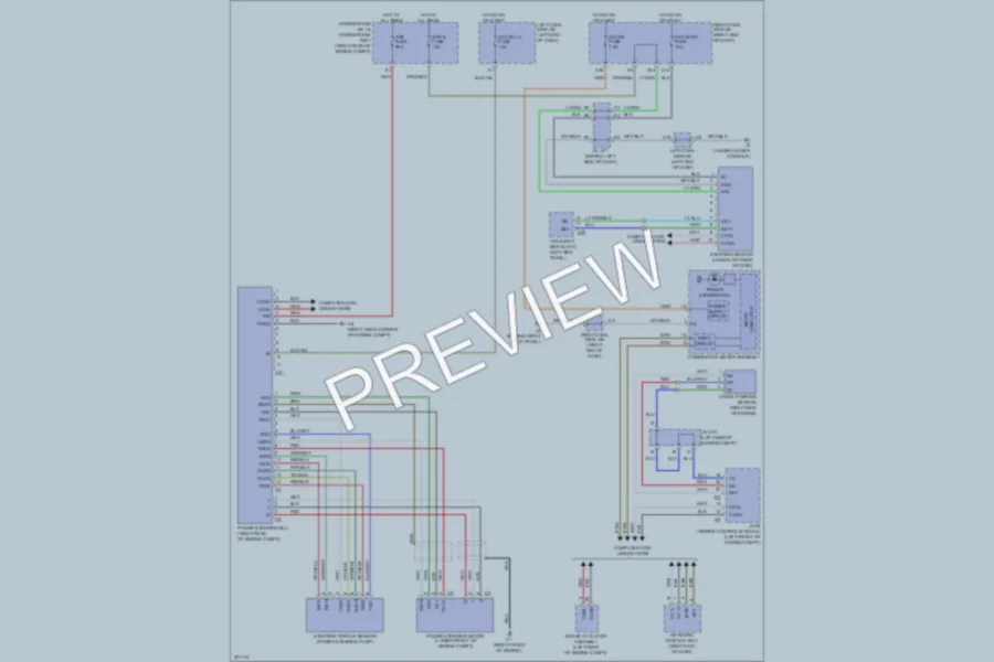 2011 Lexus ISF Electronic Power Steering wiring diagram preview