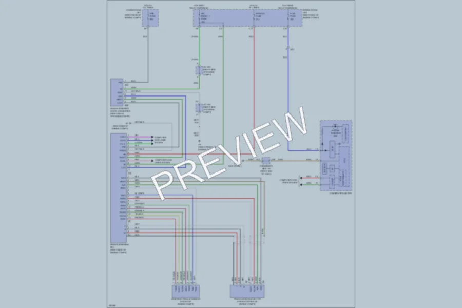 2011 Lexus LS460 Electronic Power Steering wiring diagram preview