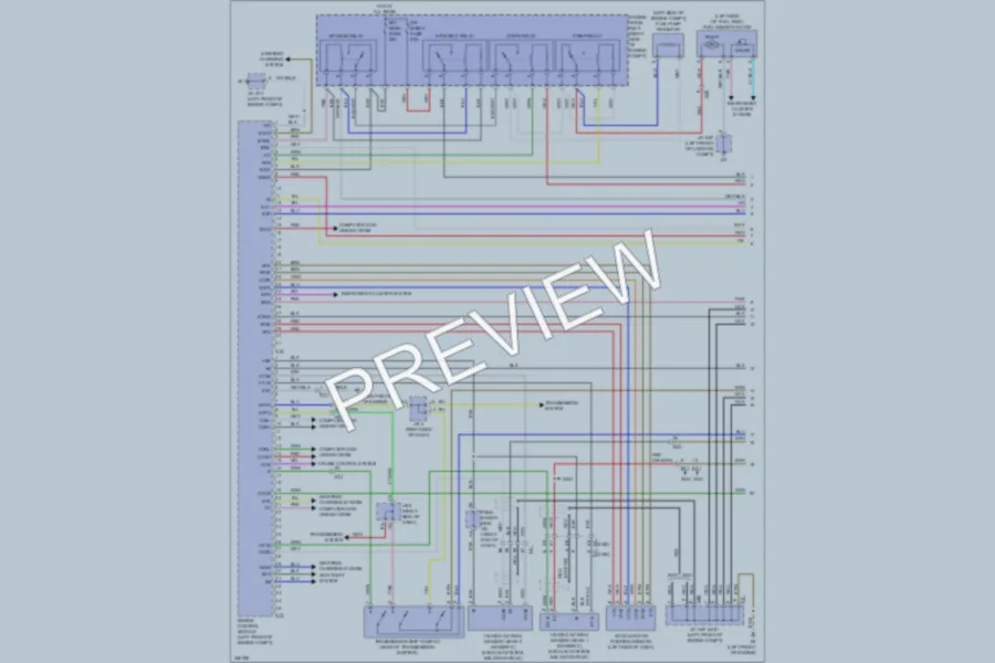 2011 Lexus LS460 Engine Performance wiring diagram preview
