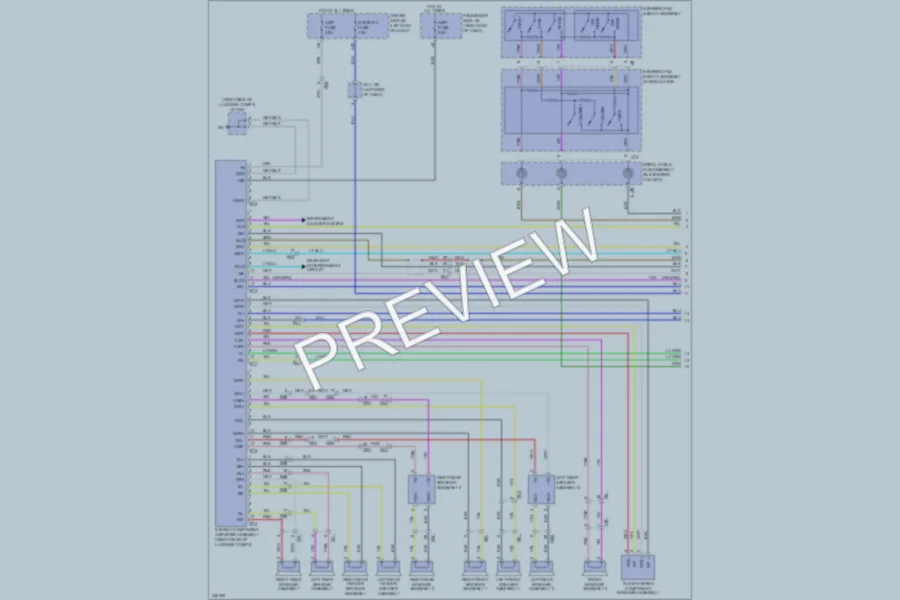 2011 Lexus LS600h Navigation wiring diagram preview