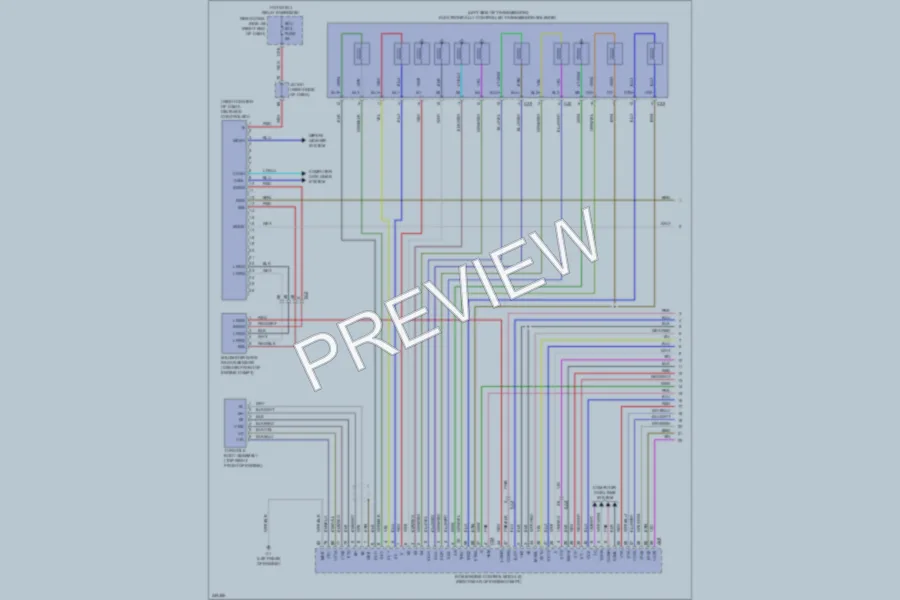 2011 Lexus LX570 Cruise Control wiring diagram preview